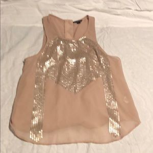 American eagle sequin tank